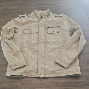Levi's Beige Military Field Jacket